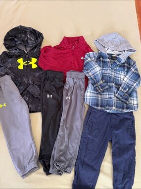 Under Armour and Tony Hawk Kids Clothing, 7 pieces